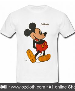 California Mickey Mouse T Shirt