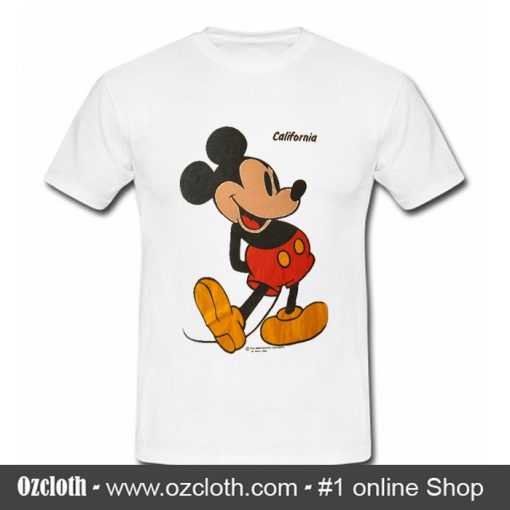 California Mickey Mouse T Shirt