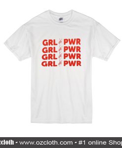 Grl Pwr Peace Finger T-Shirt