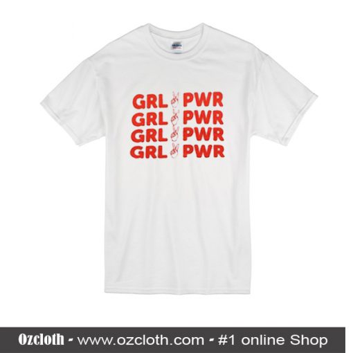 Grl Pwr Peace Finger T-Shirt