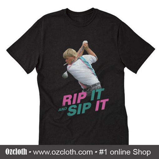 John Daly Rip It and Sip It T-Shirt