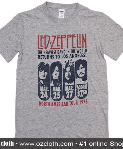 Led Zeppelin LA 1975 T-Shirt