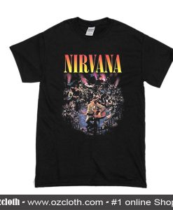 Nirvana Live Concert Photo T-Shirt