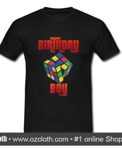 Rubik Cube Birthday Boy T-SHIRT