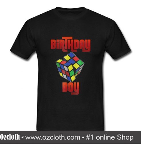 Rubik Cube Birthday Boy T-SHIRT