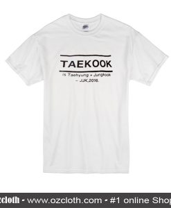 Taekook Is Taehyung Jungkook 2016 T-Shirt