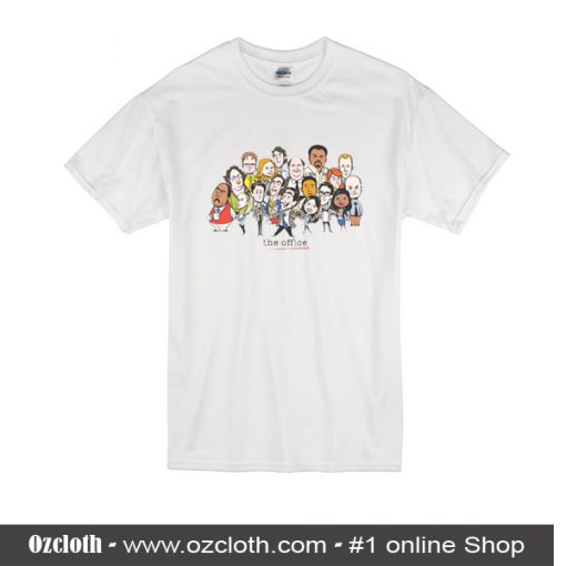 The Office Cartoons Character T-Shirt