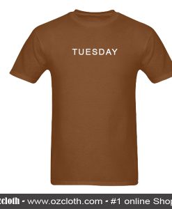 Tuesday Font T-Shirt