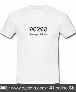 90290 Topanga Los Angeles California T Shirt