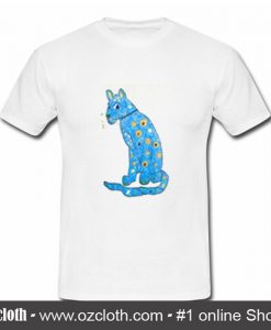 Abba Blue Cat T Shirt