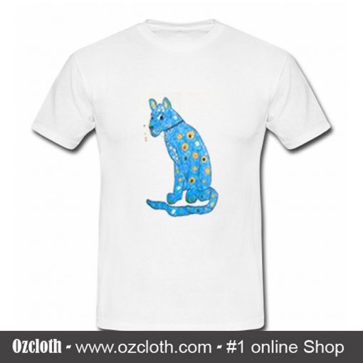 Abba Blue Cat T Shirt