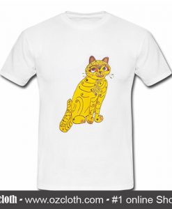 Abba Yellow Cat T Shirt