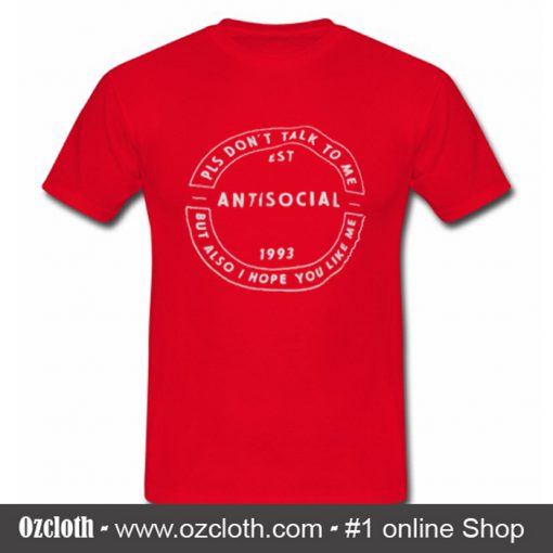 Antisocial T Shirt