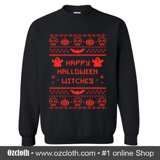 Happy Halloween Witches Sweatshirt
