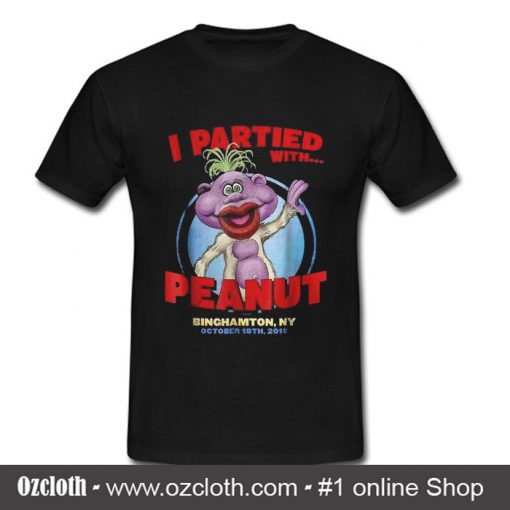 I partied with Peanut T Shirt
