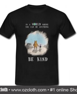 In A World Where You Can Be Anything Be Kind T Shirt