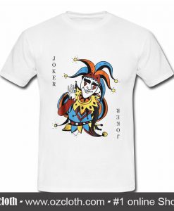 Joker Playing Card Halloween T Shirt