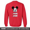 Lazy Oaf Mickey Mouse Back Sweatshirt