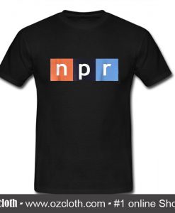 National Public Radio NPR logo T Shirt