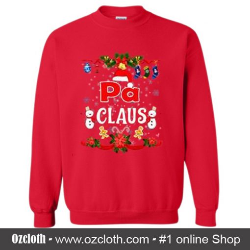 Pa Claus Christmas Sweatshirt