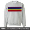 Rainbow Striped Sweatshirt