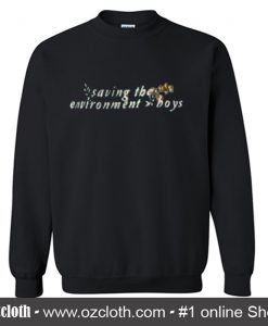 Savingthe Enviorment Boys Sweatshirt