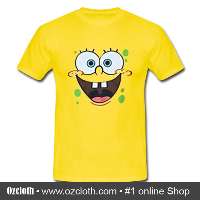 SpongeBob Face T Shirt - ozcloth