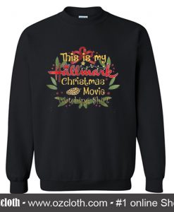 This girl loves Hallmark Christmas Sweatshirt