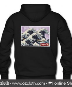 Wave Devision Back Hoodie