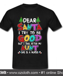 Aunt Nurse Christmas T-Shirt