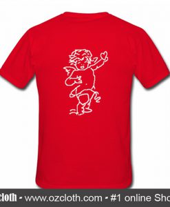 Baby Cupid T Shirt Back