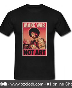 Bob Ross Make War Not Art T-Shirt