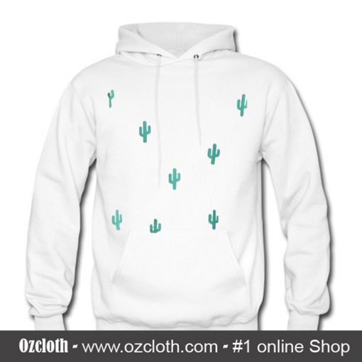 Cactus Print Hoodie