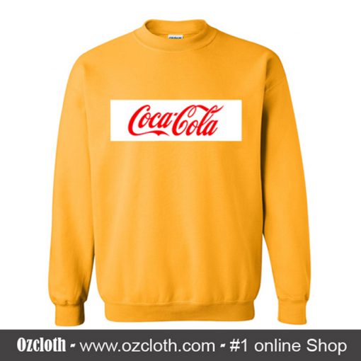 Coca Cola Logo Sweatshirt