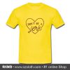 Don't Be a Jerk Love T-Shirt