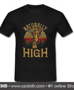 Giraffe Naturally High T Shirt