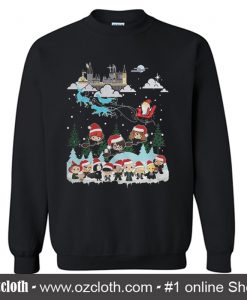 Harry Potter and Santa Claus Christmas Sweatshirt