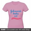 Johnson's Baby Oil Moisturizing T Shirt