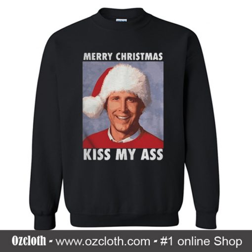 Merry Christmas Kiss My Ass Sweatshirt