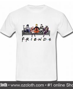 Naruto Anime Friends T Shirt