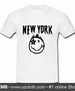 New York Smiley T Shirt