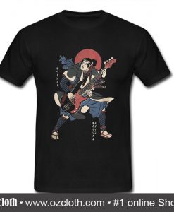 Official Samurai Guitar T Shirt