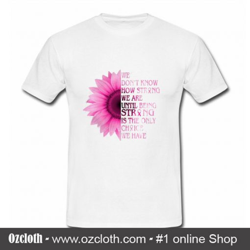 Pink Sunflower T Shirt