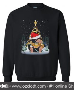 Platypus Harry Potter Christmas Tree Sweatshirt