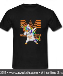 Pretty Whataburger Unicorn Dabbing T Shirt