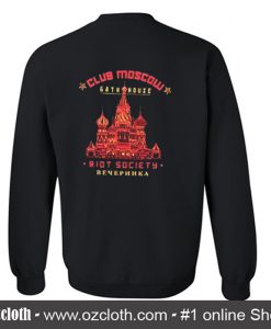 Riot Society Club Moscow Sweatshirts Back