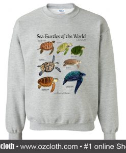 Sea Turtles of The World Sweatshirt