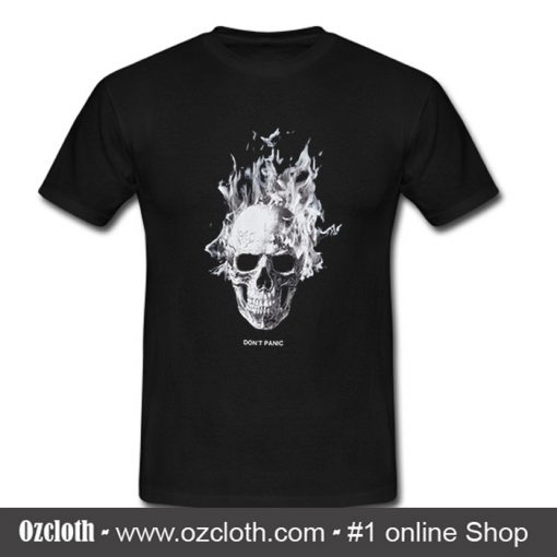 Skull Don't Panic T-Shirt