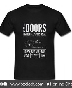 The Doors Live At The Hollywood Bowl T shirt