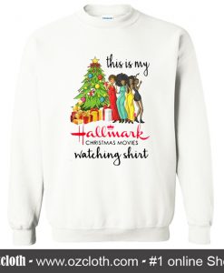 This is my Black girls Hallmark Christmas Movie Sweatshirt